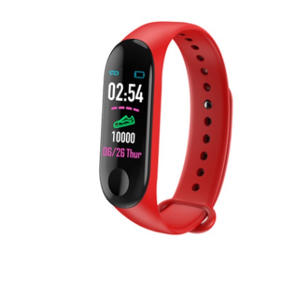 Compatible With , Smart Bracelet Heart Rate And Blood Pressure Exercise Meter Step Information Push Smart Reminder Color Bracelet view 5