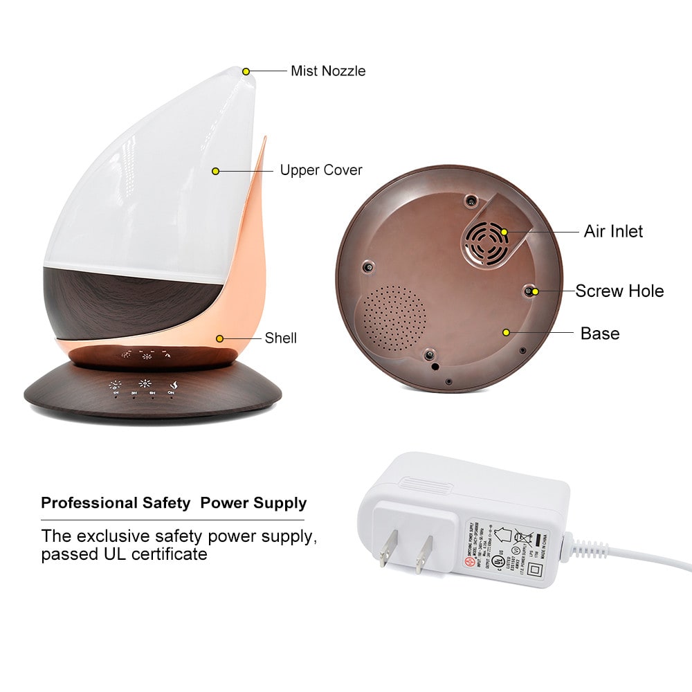Creative Water Drop Aroma Diffuser Home Ultra-quiet