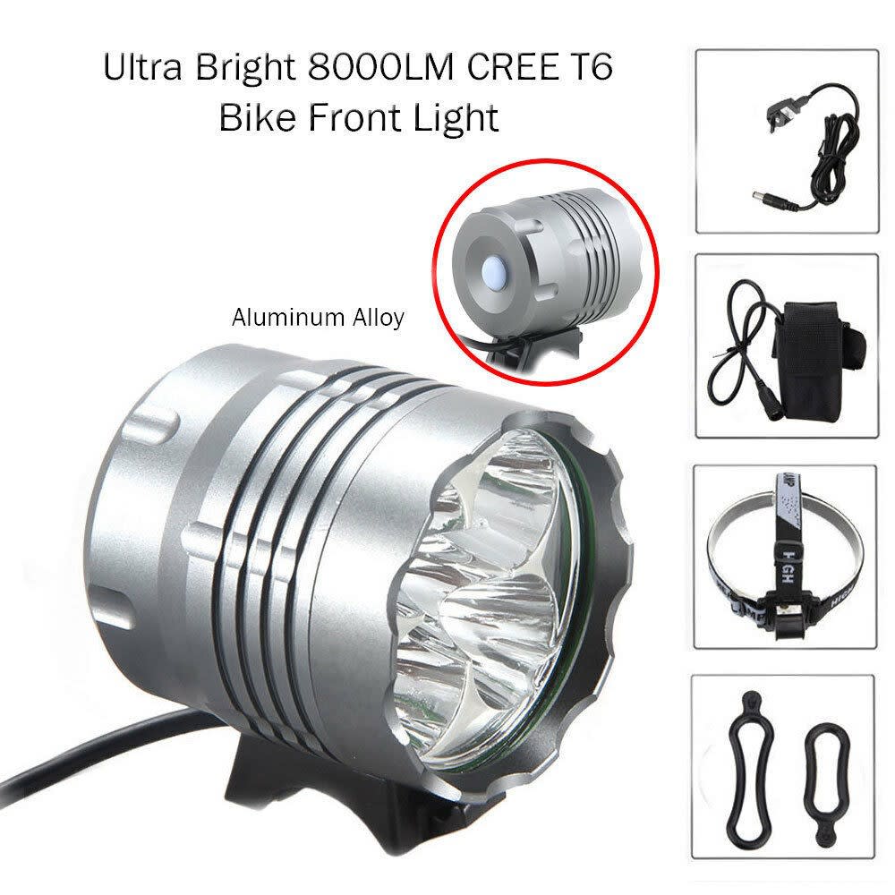 LED Mountain Bike Headlight 5T6 Bicycle Light view 5
