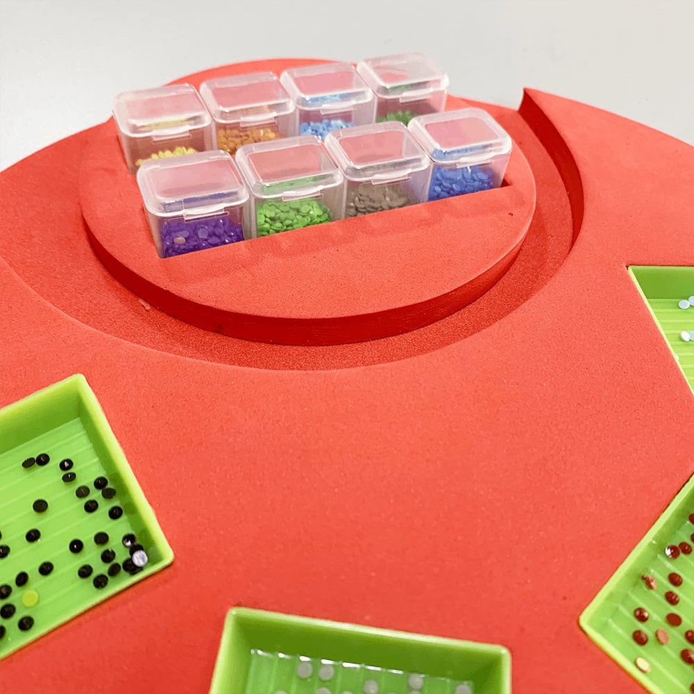 Multifunctional Painting Tool Storage Tray view 3