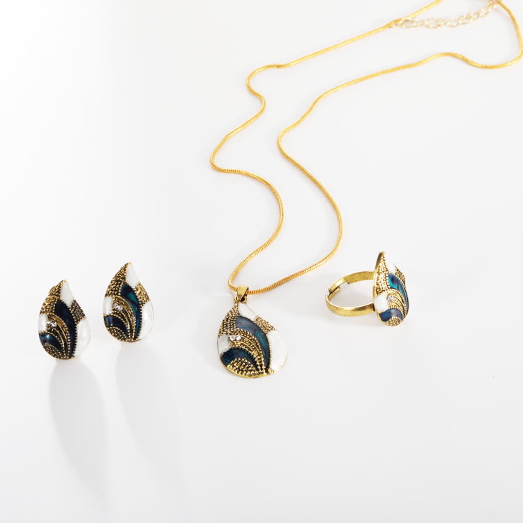 Water Drop Jewelry Set view 7