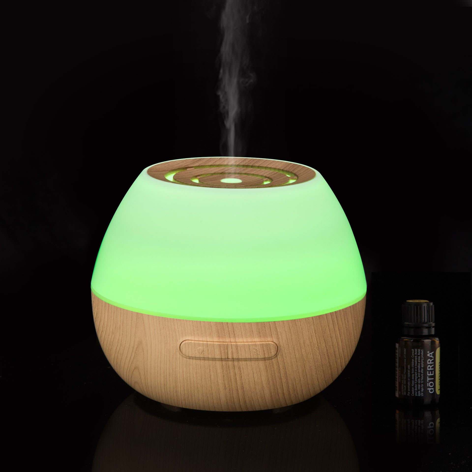 Creative Gift Wood Grain Classical Air Humidifier Aromatherapy view 6