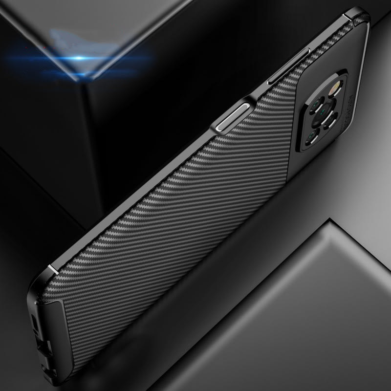 Carbon Fiber Protective Sleeve Tpu Anti-Drop All-Inclusive view 3