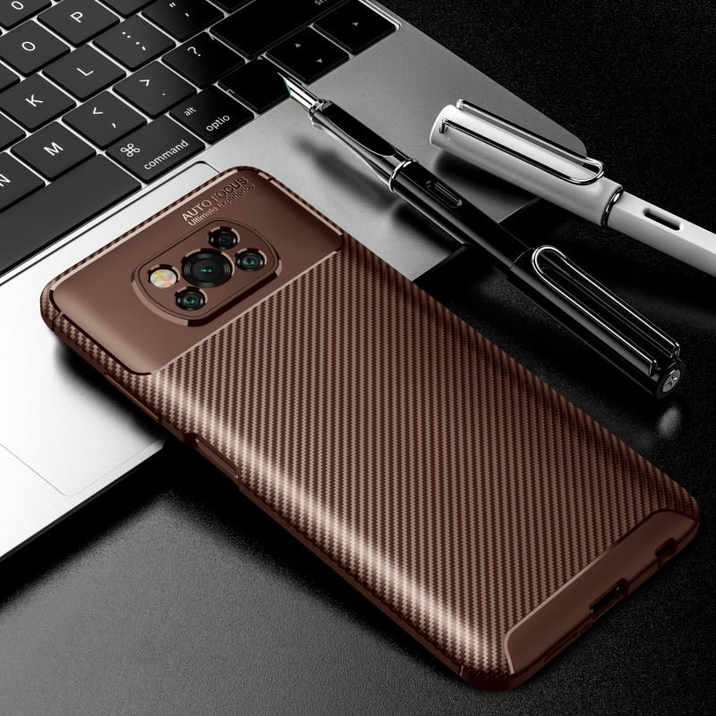 Carbon Fiber Protective Sleeve Tpu Anti-Drop All-Inclusive view 2