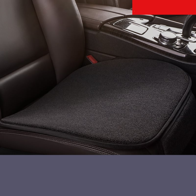Car Seat Cushion Fleece Plush Winter Seat Cushion Without Backrest Single Piece view 12