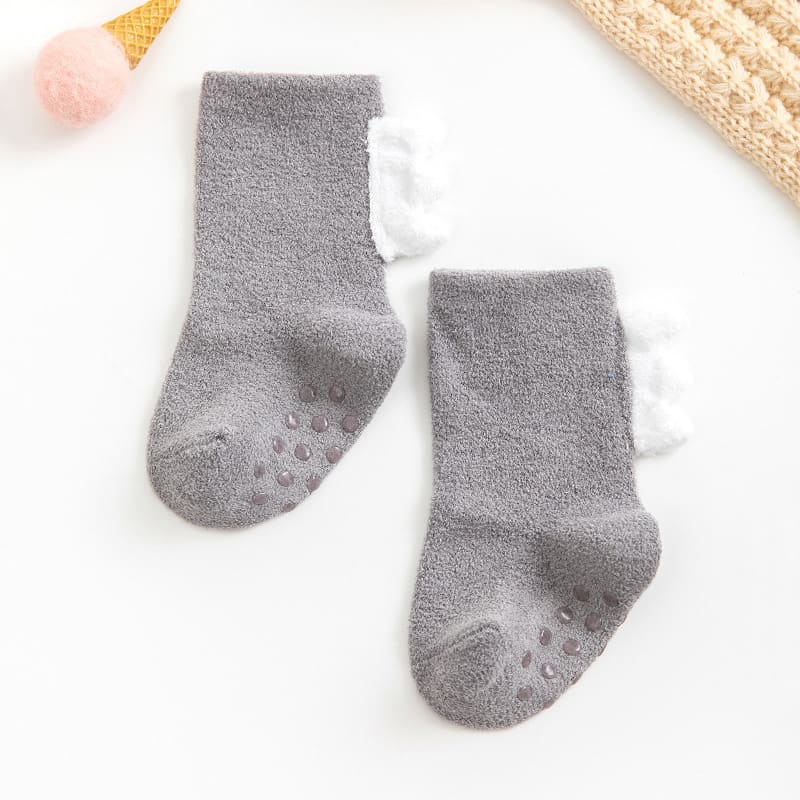 20 Winter New Three-dimensional Super Thick Children's Sleep Socks view 6
