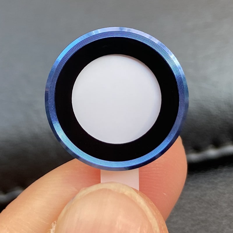 Metal Lens Sapphire Tempered Single Ring Lens Film view 3