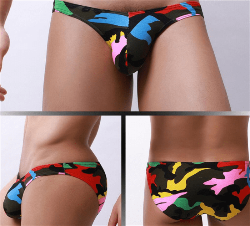 Low Waist Printed Pattern Men's Underwear view 4
