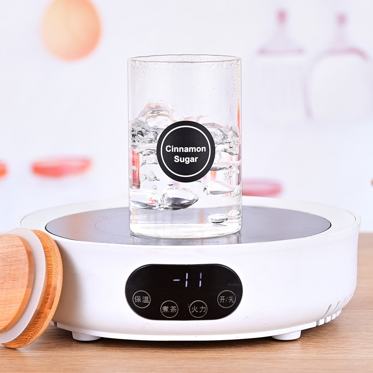 12 Pcs Round Spice Jars With Bamboo Lids And Stickers, Glass Storage Jars, Candy Jars, Coffee Jars, Salt Jars, Pepper Jars, Tea Jars view 20