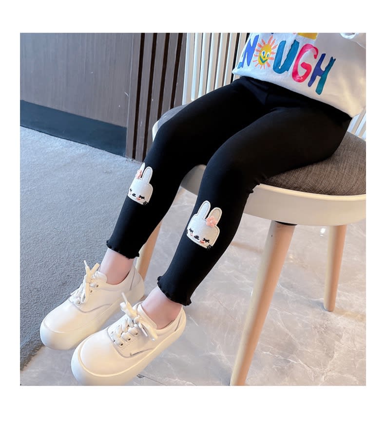 Girls' Pure Cotton Leggings Thin Foreign Style view 1
