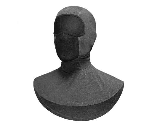 Sunscreen Cycling Head Cover Motorcycle Ice Silk Face view 3
