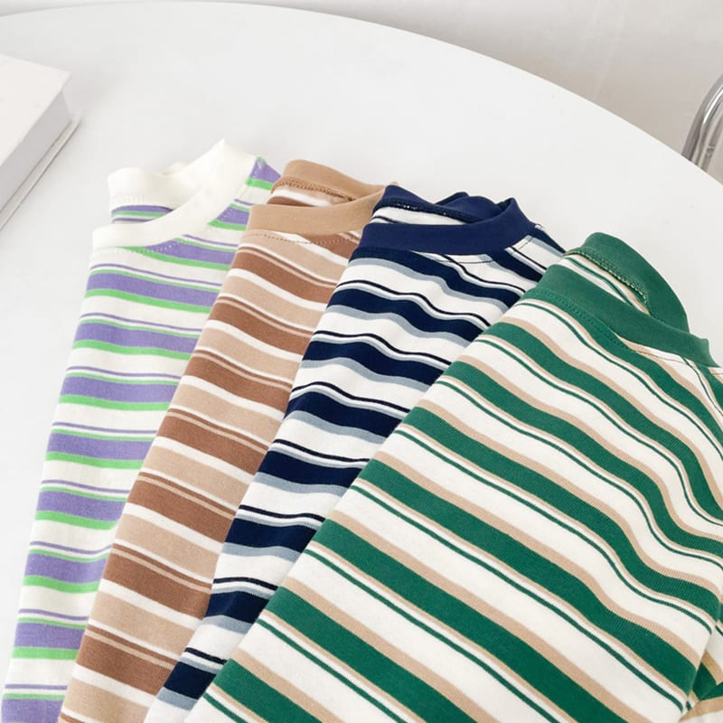 Children's Vintage Striped T-shirt view 5