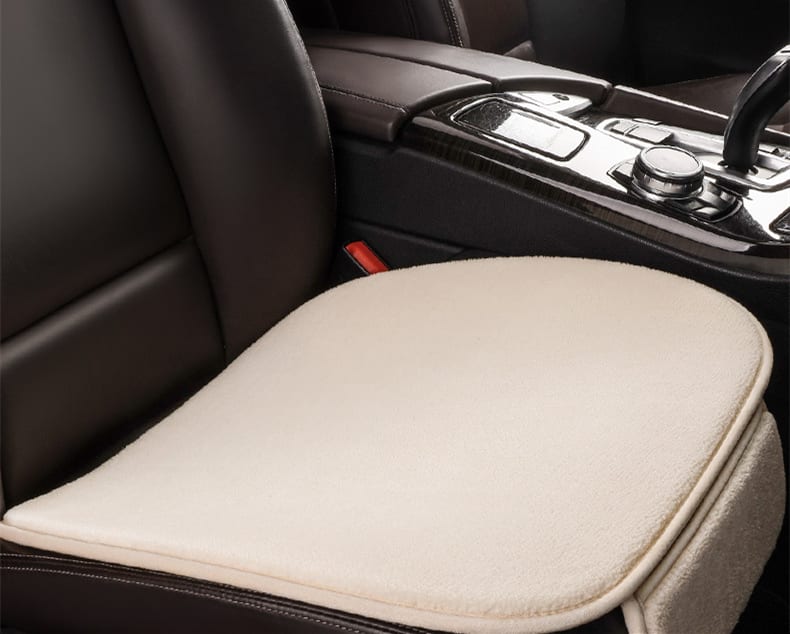 Car Seat Cushion Fleece Plush Winter Seat Cushion Without Backrest Single Piece view 14