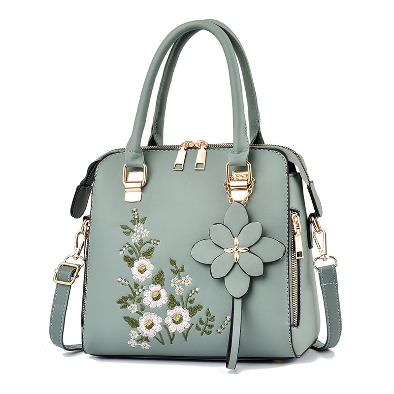 Women's Single-shoulder Messenger Handbag With Print Decoration view 3