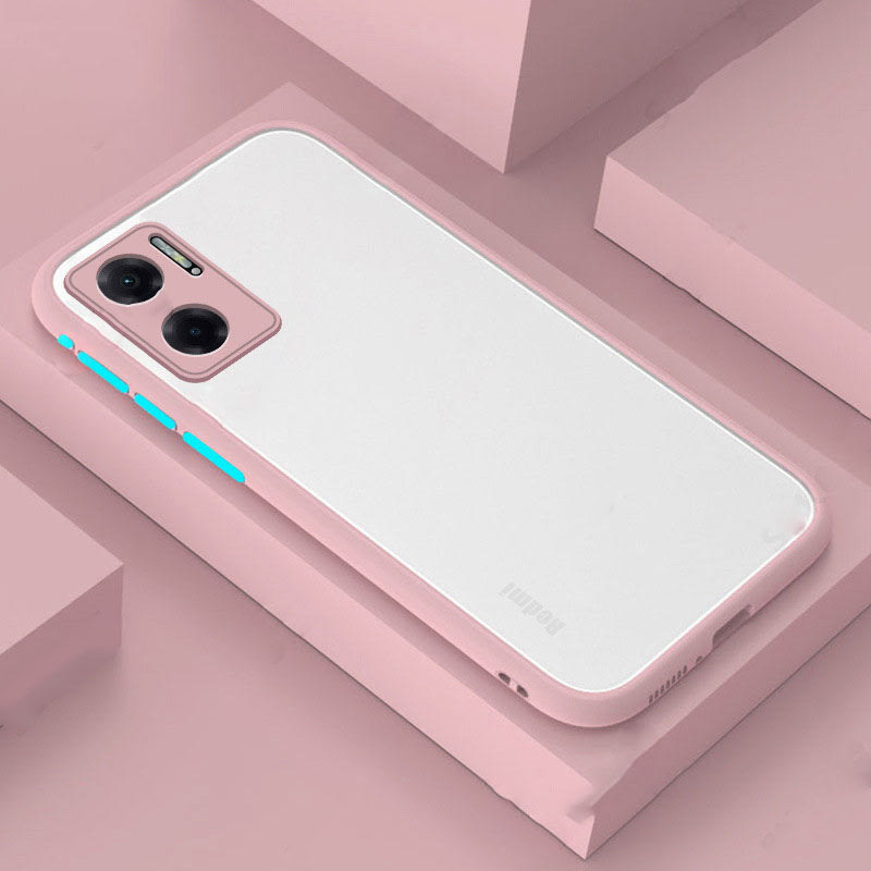 Transparent Solid Color Frosted Phone Case view 4