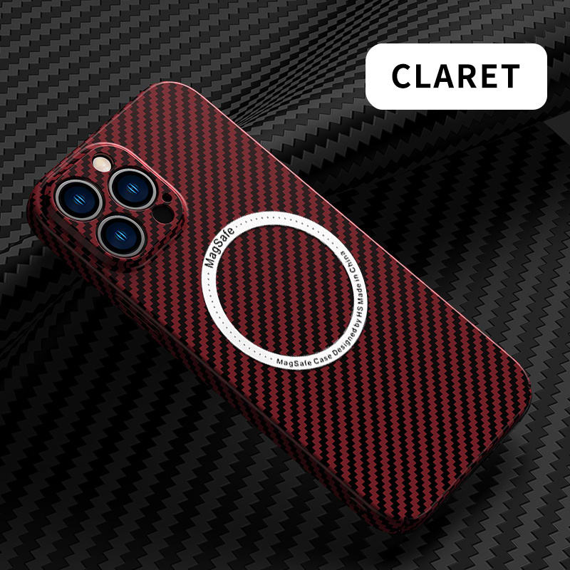 Suitable For IPhone13promax Carbon Fiber Phone Case view 2