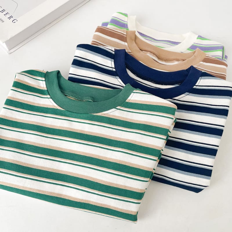 Children's Vintage Striped T-shirt view 8