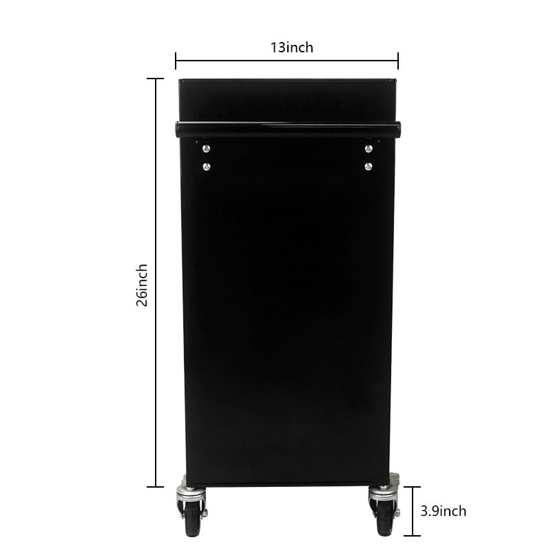 Metal Wheelie Tool Cart view 13