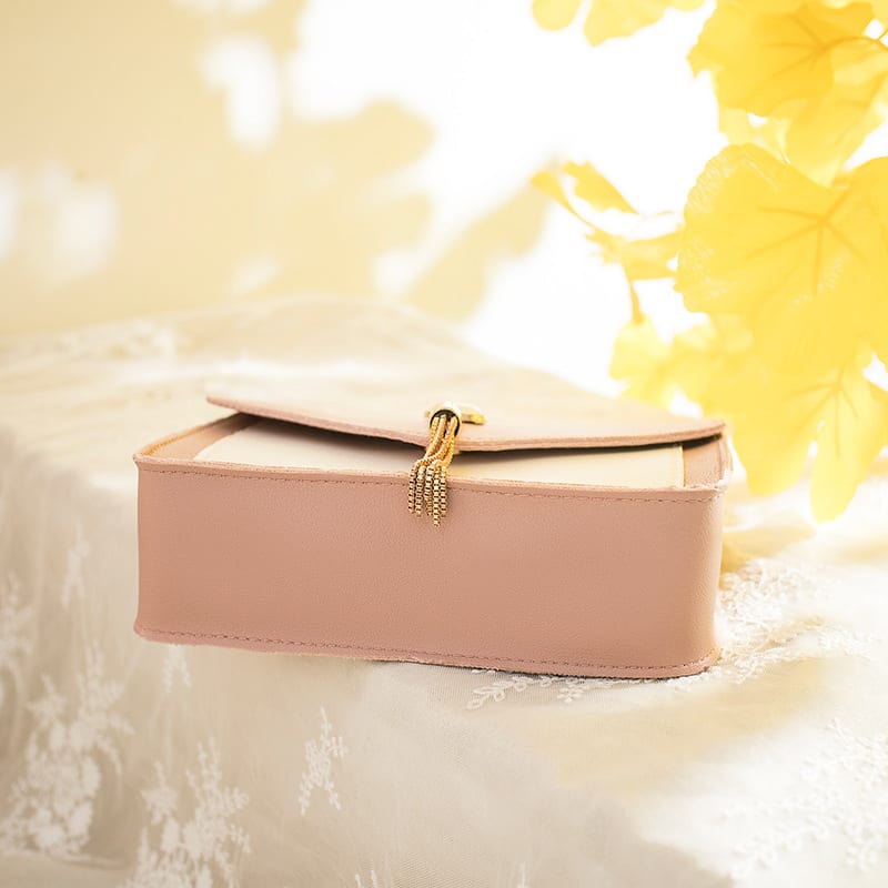 Small Messenger Bag New Sweet And Cute Cat Tassel Decoration Chain One Shoulder Small Square Bag Casual Messenger Bag view 15