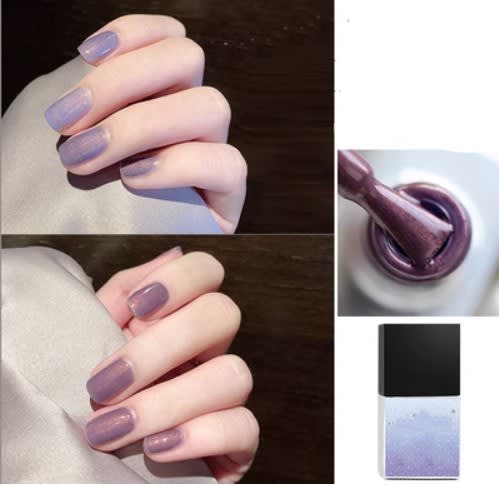 Temperature-changing Twilight Phototherapy Nail Polish Glue view 7