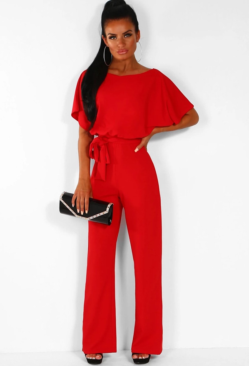 Body E Pagliaccetti Donne Della Tuta Manica Corta Tutina Clubwear Dritto Gamba Della Tuta delle Donne Con La Cinghia Della Tuta Body E Pagliaccetti view 8