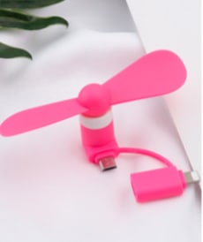Mobile mini fan view 3