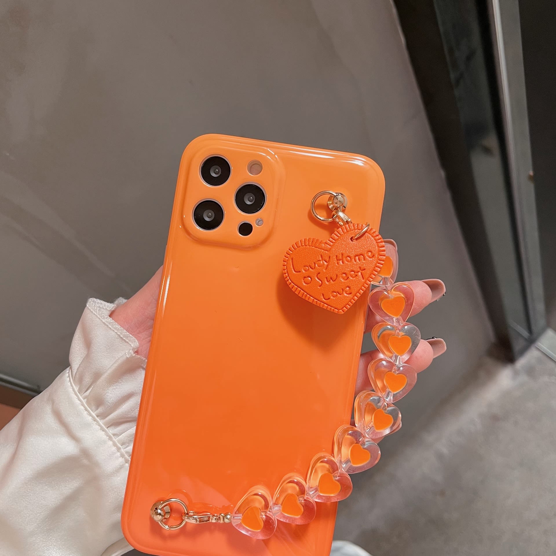 Hot Girl Love Wrist Chain Phone Case view 5