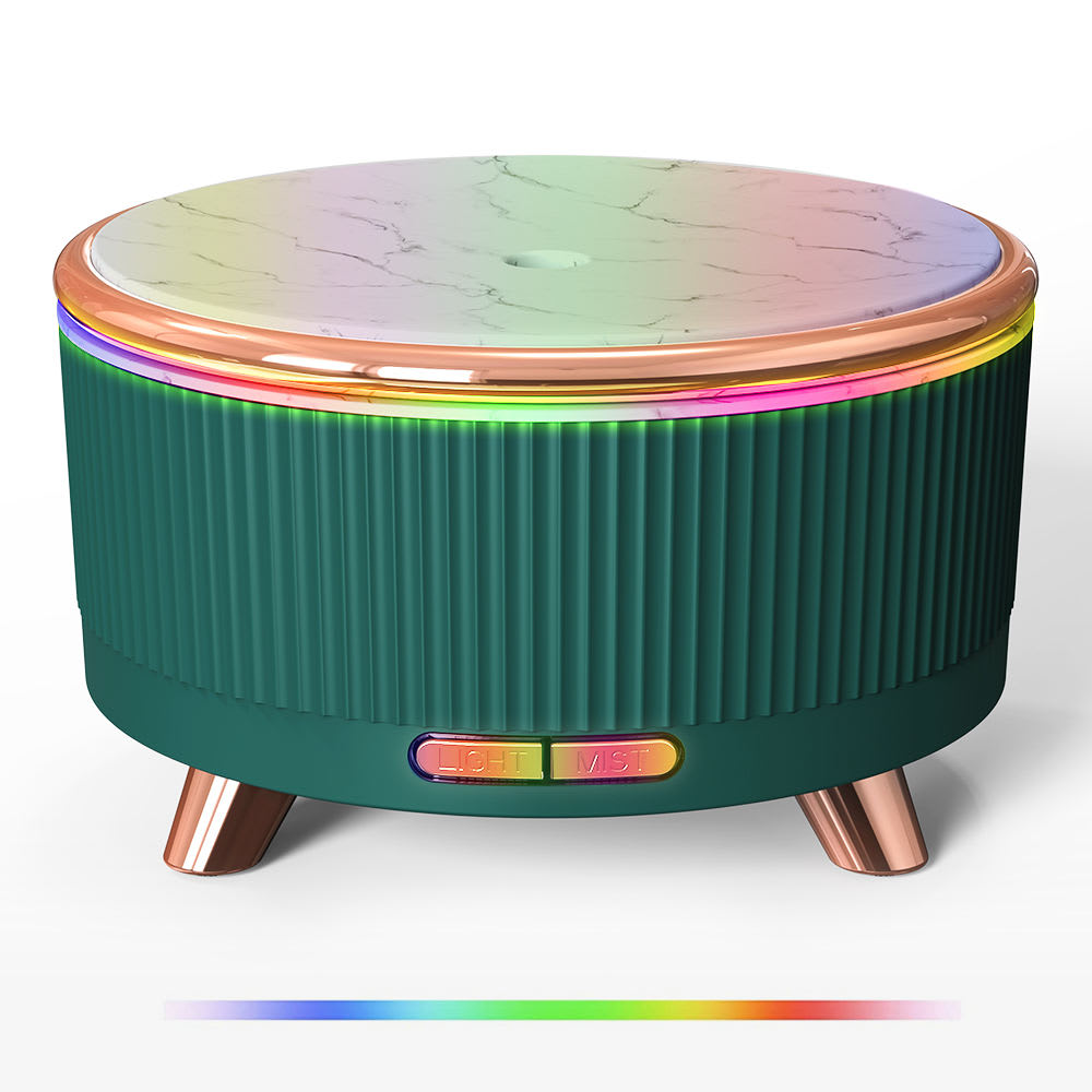 Ultrasonic Aroma Diffuser Wood Grain Home Mini 500ml Humidifier Desktop Large Capacity Essential Oil Diffuser view 5