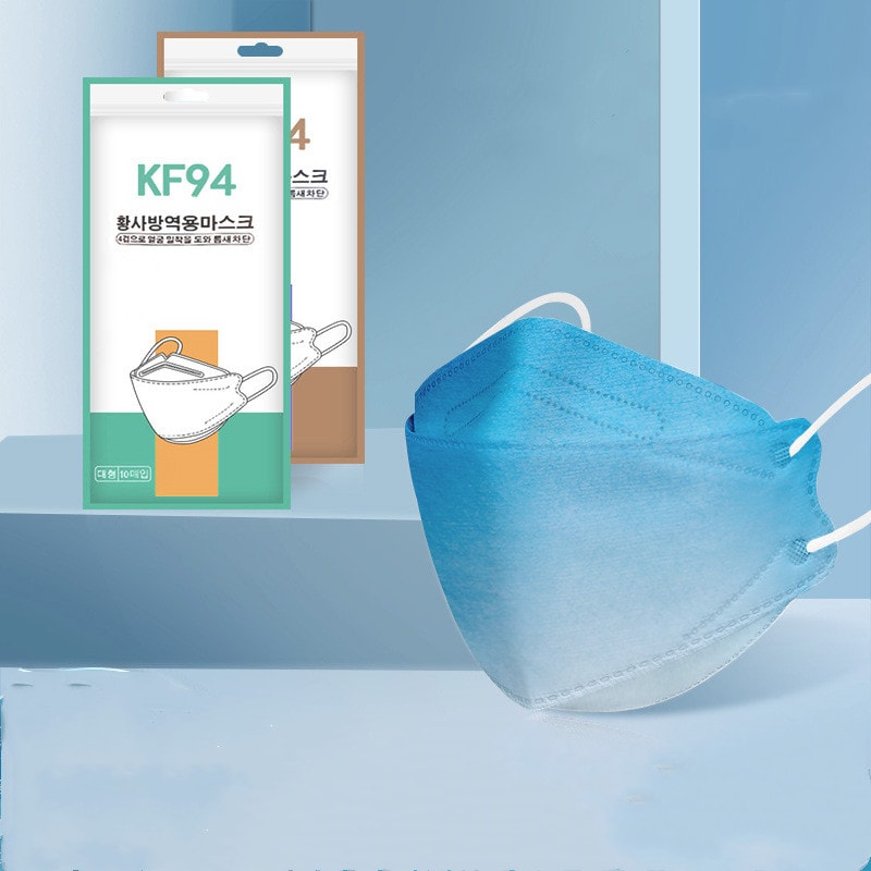 Gradient Color Kf Female 94 Mask Sunscreen Dustproof Three-dimensional view 3