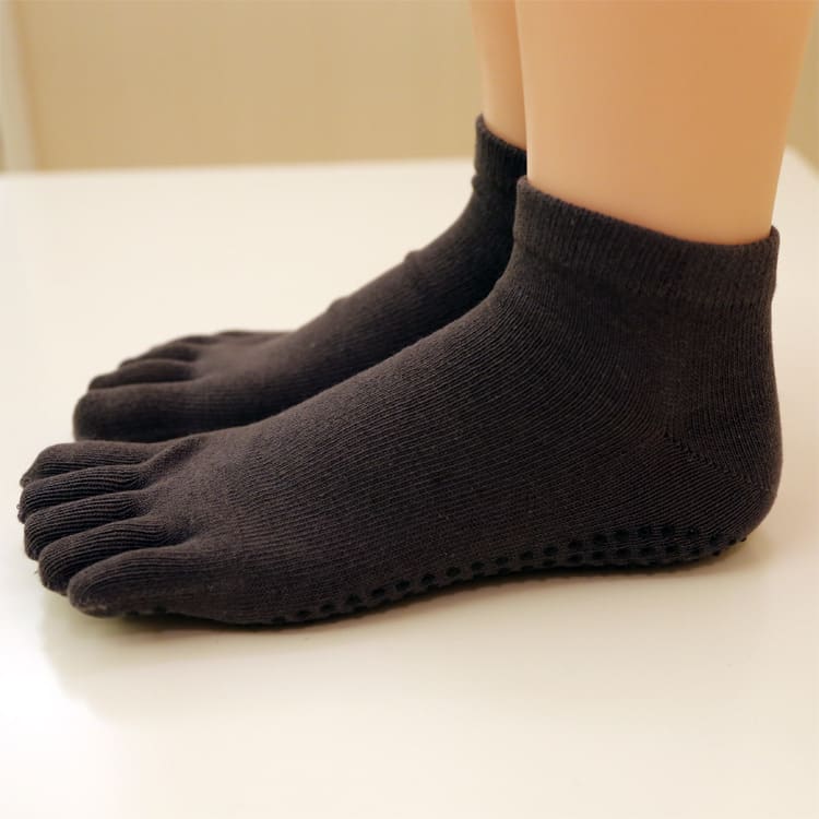 Men's Non-slip Cotton Sports Five-finger Socks view 8