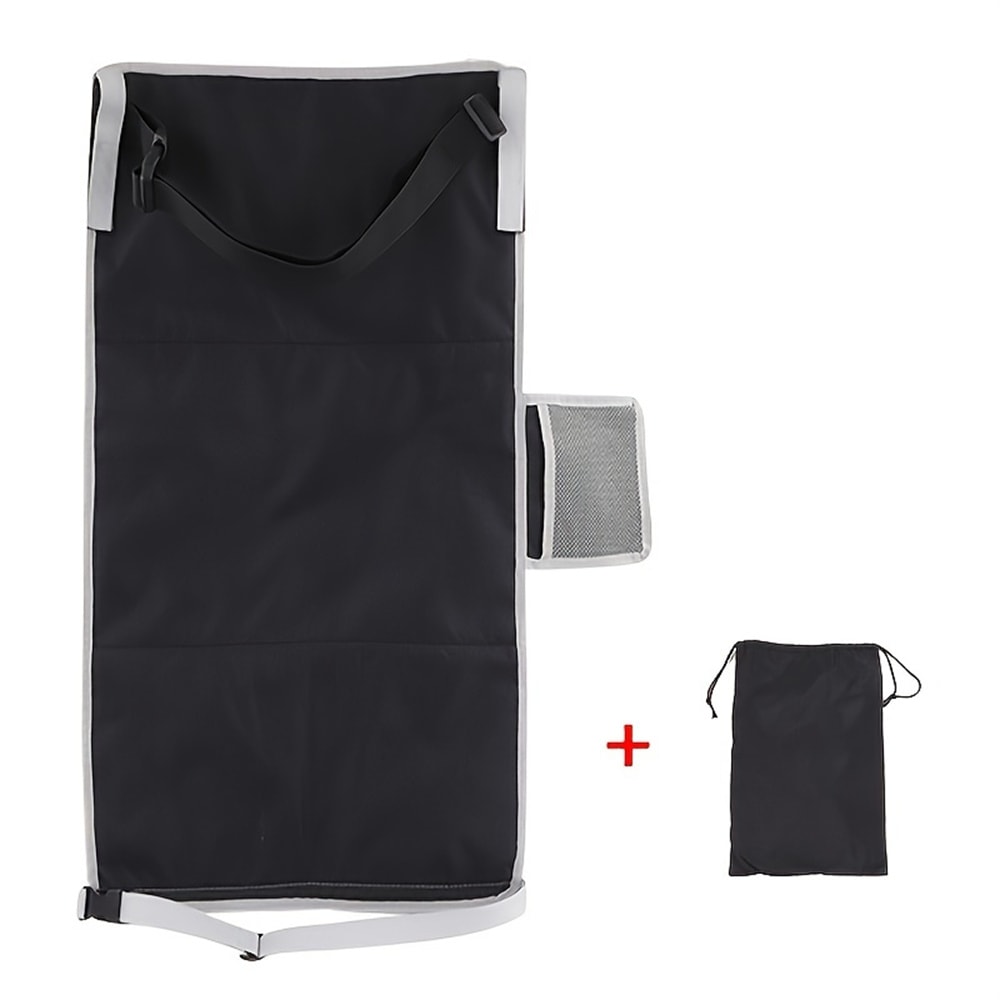 Portable Airplane Seat Extension Pad - Comfortable Nylon Travel Footrest For Enhanced Leg Support view 6