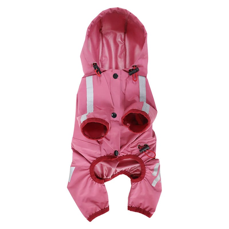 Dog Raincoat Full Package Four Feet Waterproof Rain Cape Pet Products view 2