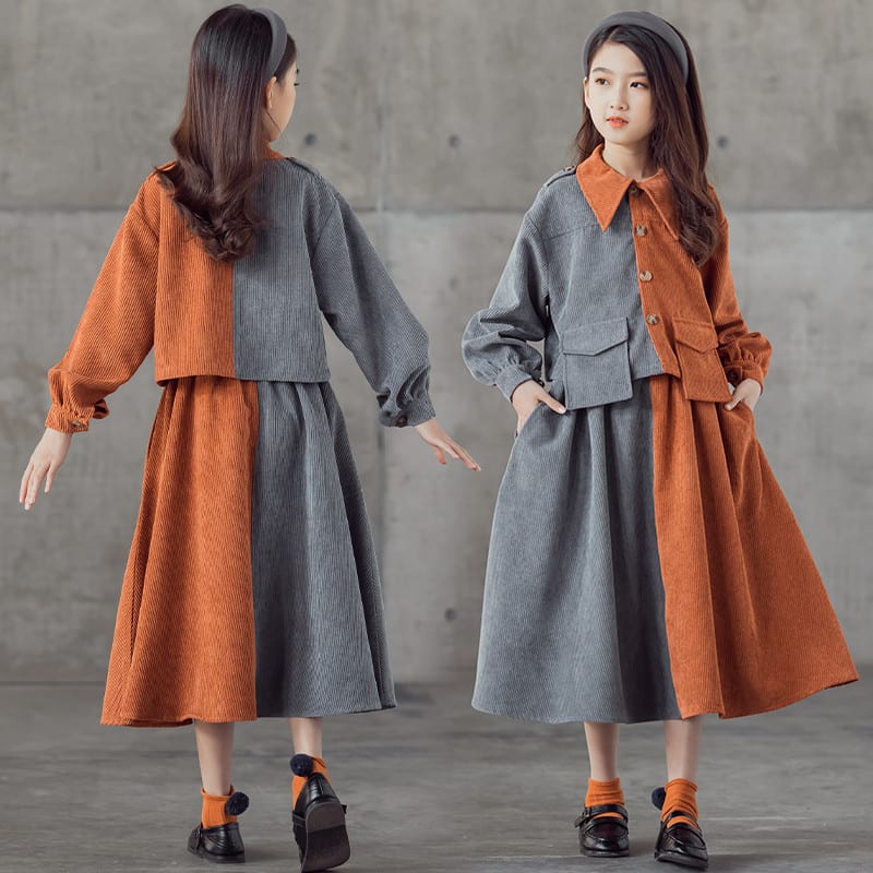 Fashion Dress Two Piece Parent Child Trend view 2