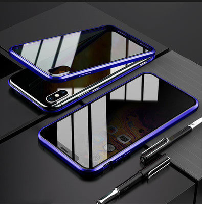 Phone Case Anti-peep Magnetic Protective Shell Magnetic Privacy Glass Case For Phone view 46
