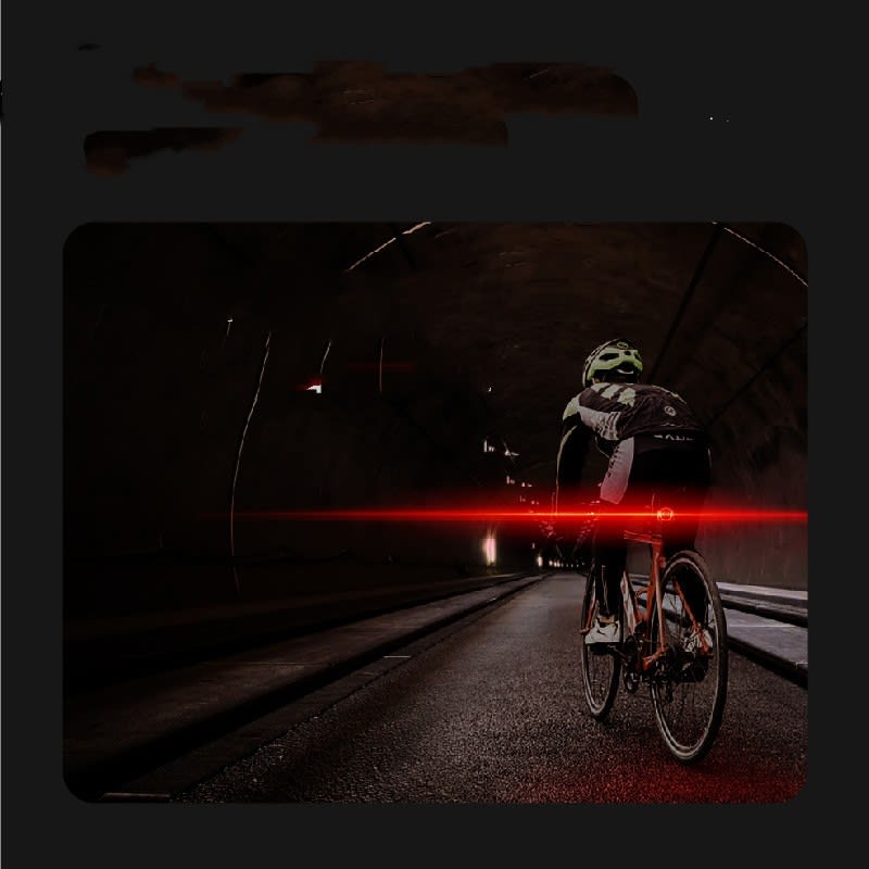 Bicycle Smart Taillight Anti-theft Alarm Brake Warning Light Lithium Battery Charging Multifunctional Version view 5