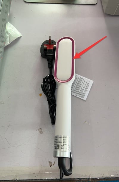 Multifunctional Electric Heating Hair Straightening Comb view 3