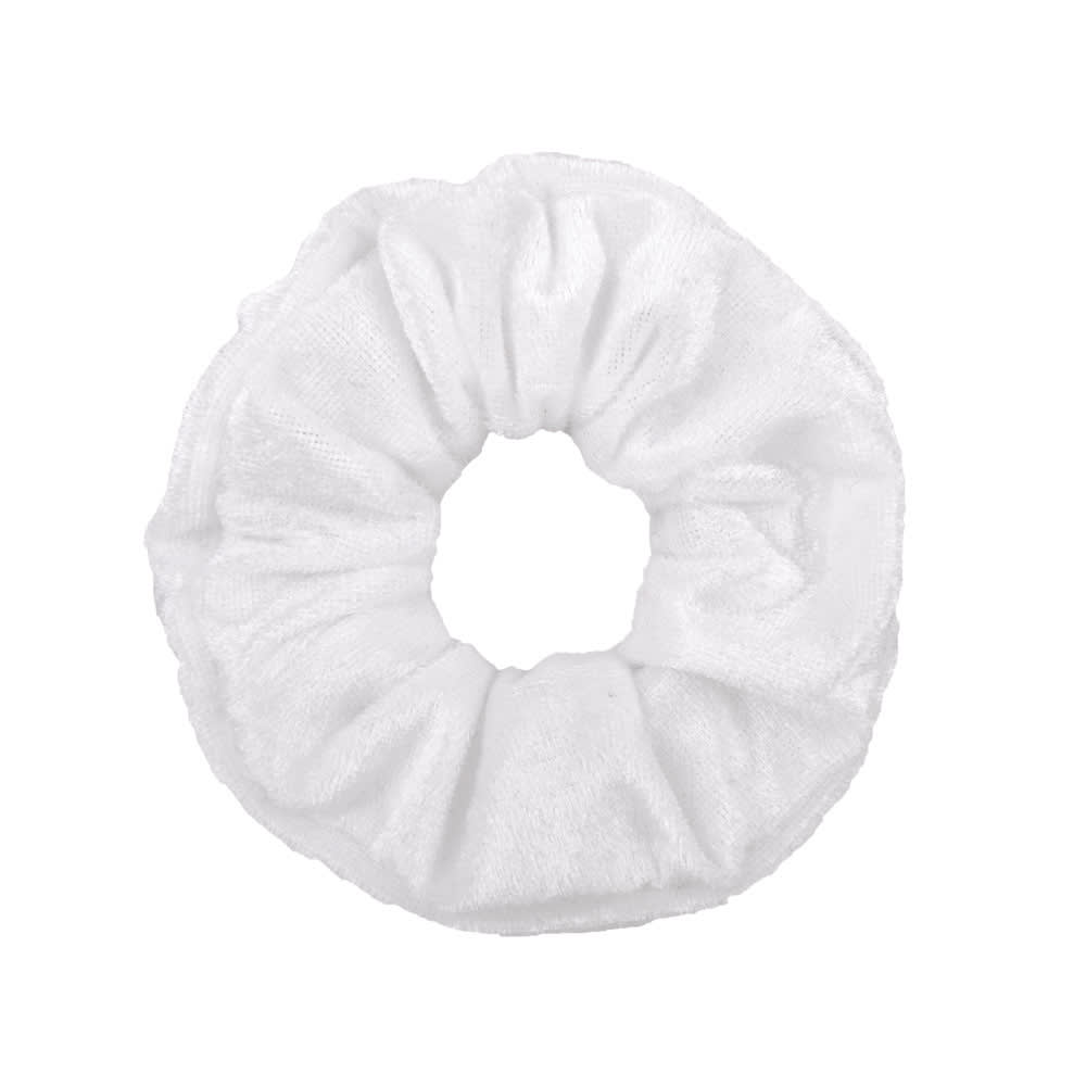 Gold Velvet Cloth Velvet Pig Intestine Hair Tie view 6