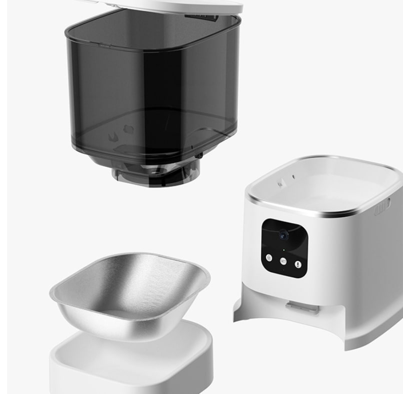 Pet Automatic Feeder Large Capacity Smart Voice Recorder APP Control Timer Feeding Cat Dog Food Dispenser With WiFi Pet Bo view 6