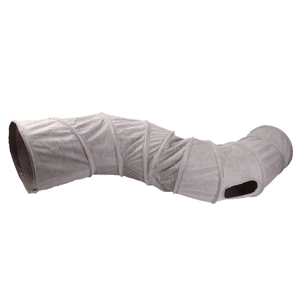Cat Tunnel Collapsible S-Shape Peekaboo Cat Cave Play Tube Interactive Toy Pet Supplies For Indoor Cats Rabbit Puppy Guinea Pig view 5