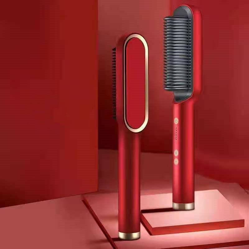 Multifunctional Electric Heating Hair Straightening Comb view 8