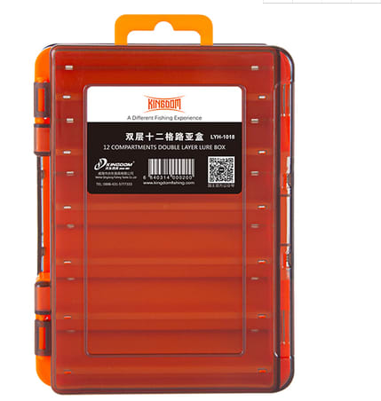 Multifunctional double-layer bait storage box view 13