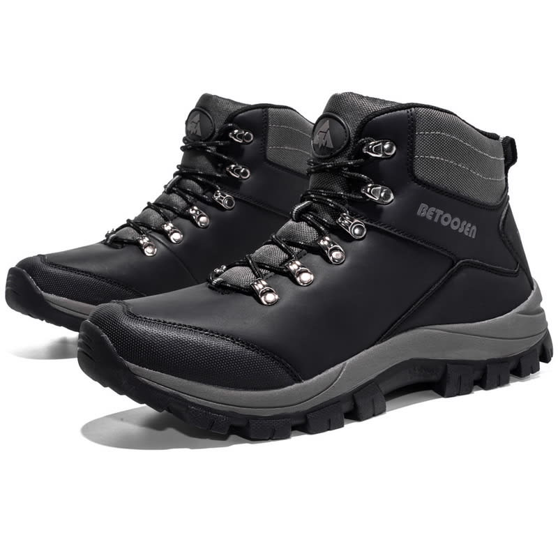Outdoor Waterproof Non-slip Hiking Shoes For High-top Hiking view 2