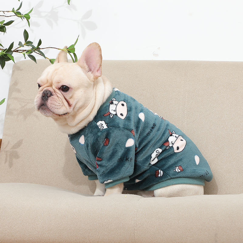 Fashion Personality French Plush Pajamas Pets view 5