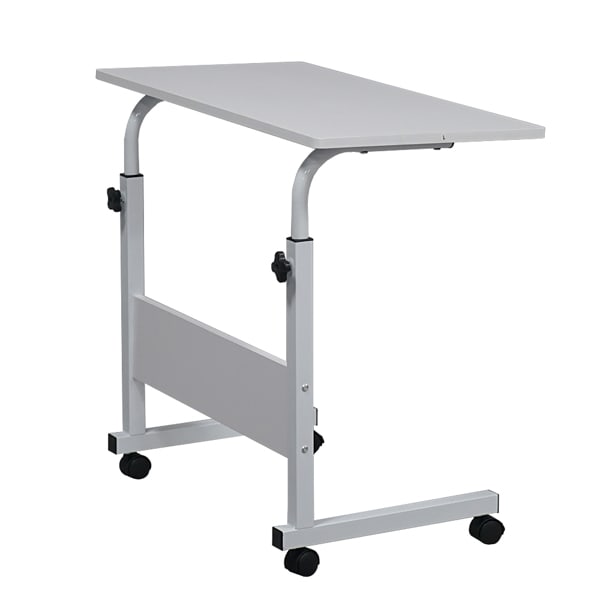 Large Sized Movable Multi-purpose Computer Desk Cover In White view 4
