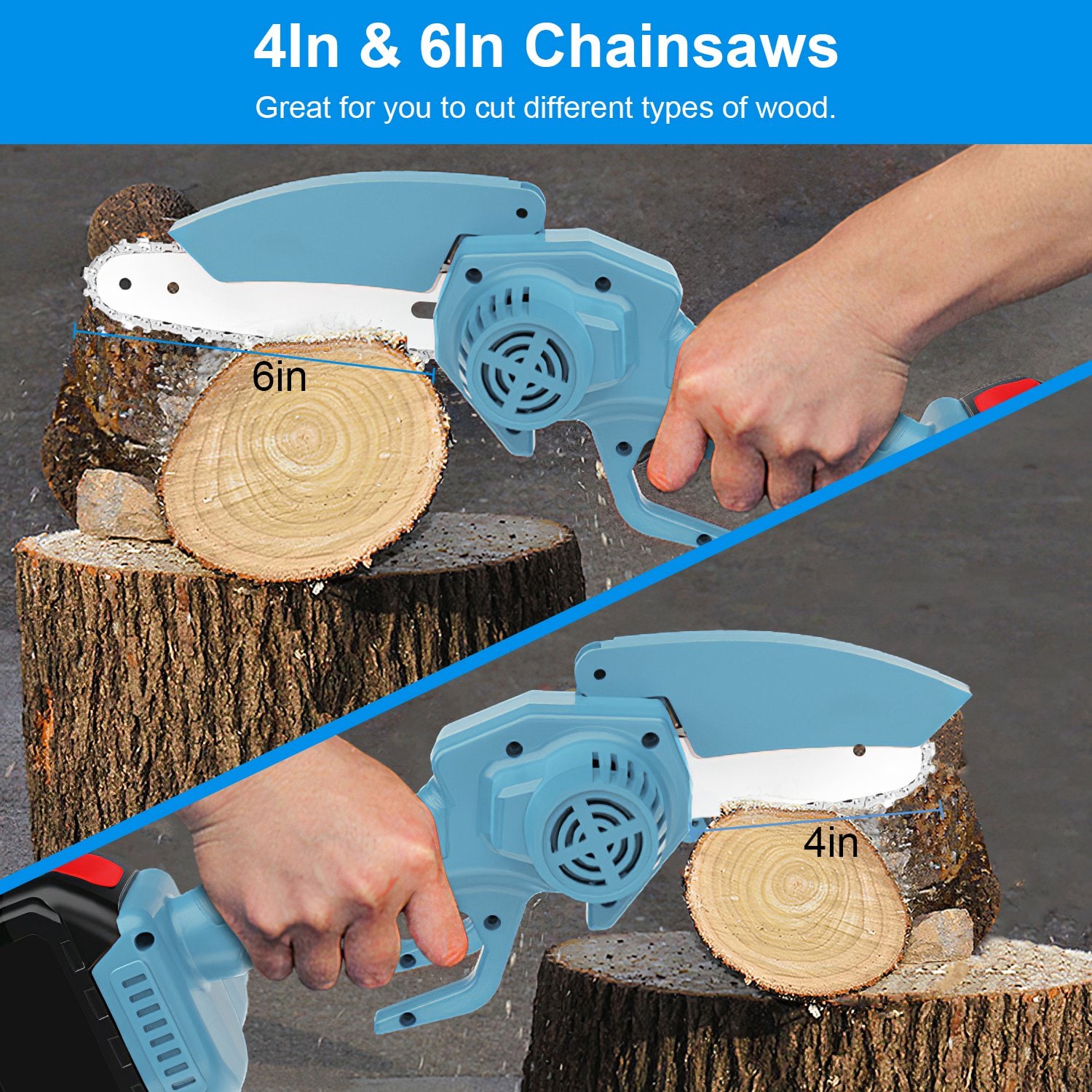 Mini 4-inch And 6-inch Chain Saws Will Not Be Shipped On Weekends view 9