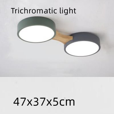 Simple Living Room Bedroom Nordic Led Ceiling Lamp view 6