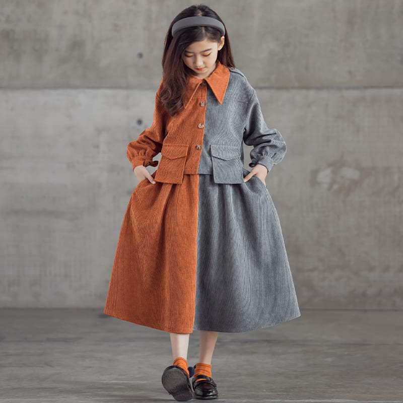 Fashion Dress Two Piece Parent Child Trend view 3