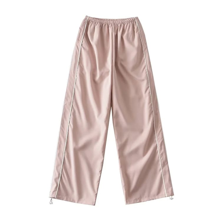 Women's Drawstring Striped Quick-drying Casual Pants view 12