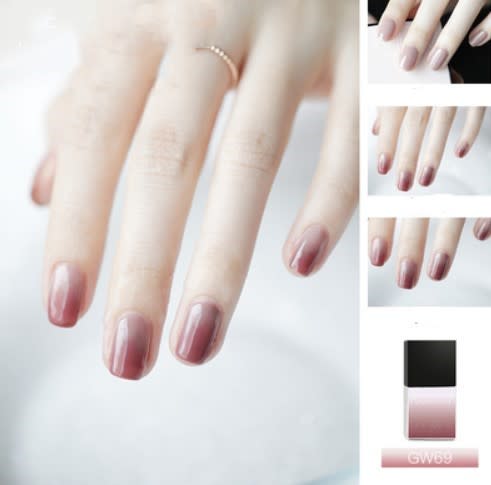 Temperature-changing Twilight Phototherapy Nail Polish Glue view 22