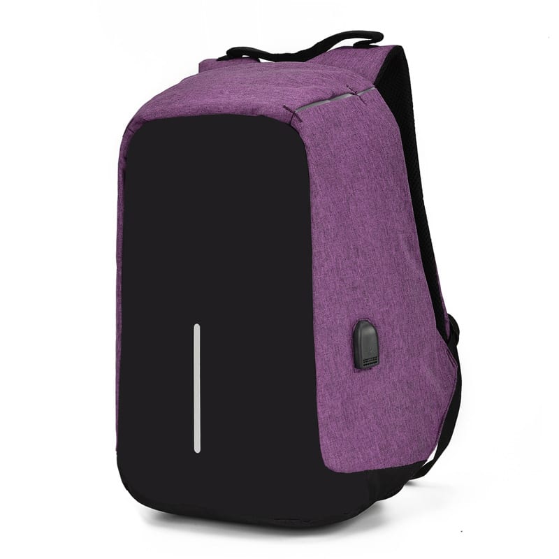 fashion new anti-theft backpack casual backpack business men multi-function USB backpack view 9